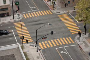 Atlanta car accident lawyer, Atlanta, GA – Two-Vehicle Accident at Piedmont Avenue and 10th Street NW