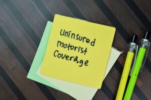 Uninsured Motorist Coverage in Georgia Concept