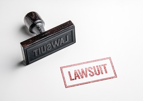 Truck Company Lawsuit Concept