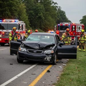Car accident scene in Georgia, car accident lawsuit timelines