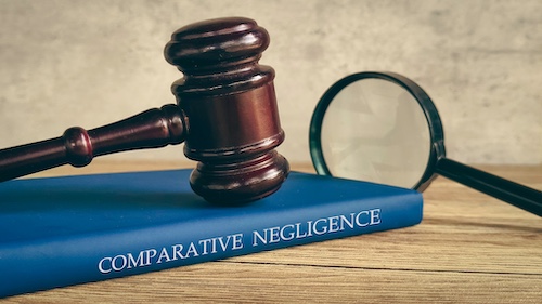 Georgia Comparative Negligence Law Concept
