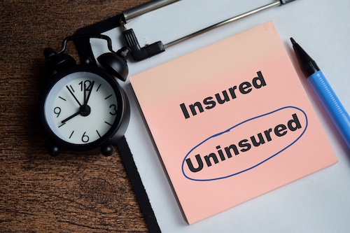 Uninsured Motorist Coverage Concept - Uninsured and Underinsured Motorist Coverage