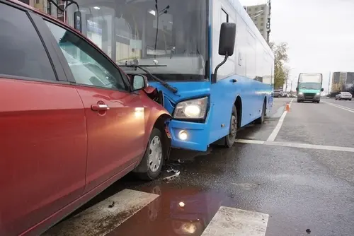 Atlanta bus accident lawyer action shot